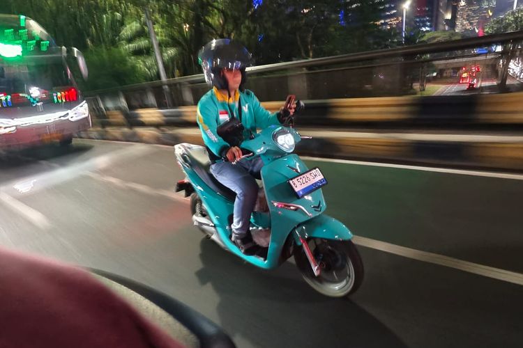 VinFast Feliz II Terpantau Jadi Armada Ojol Green SM di Jakarta
