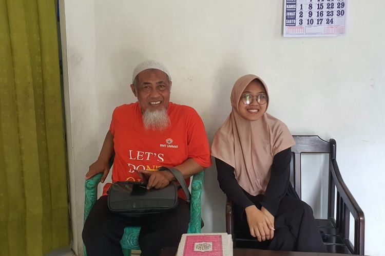 Indah Choirunnisa (23) , dan Muryadi Ilyas warga Tawarsari, Kalurahan Wonosari, Gunungkidul, DI Yogyakarta.
