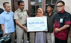 Ringankan Beban Keluarga, BPJS Ketenagakerjaan Serahkan Santunan kepada Ahli Waris PHL Jaksel