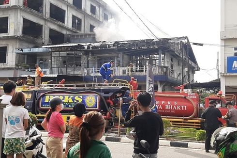 3 Ruko di Singkawang Terbakar, Pasutri Lansia Dilaporkan Tewas