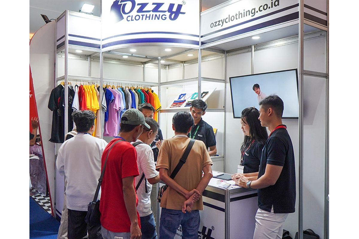 Ozzy Clothing Yogyakarta hadir di INATEX 2026. 