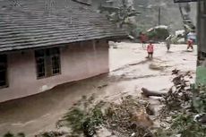 Banjir Lumpur Terjang Permukiman Warga di Lembang Bandung Barat