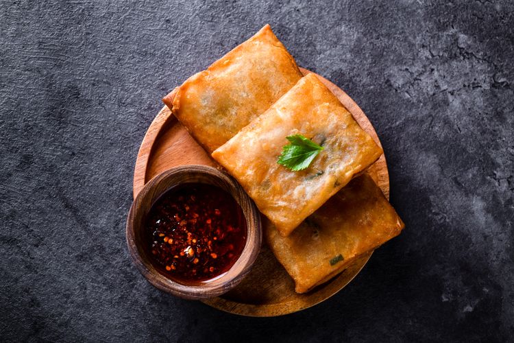 Gorengan cibay, aci ngambay khas Jawa Barat.