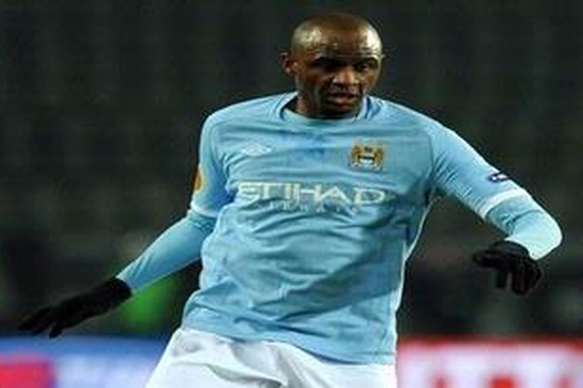 Gelandang Manchester City, Patrick Vieira.