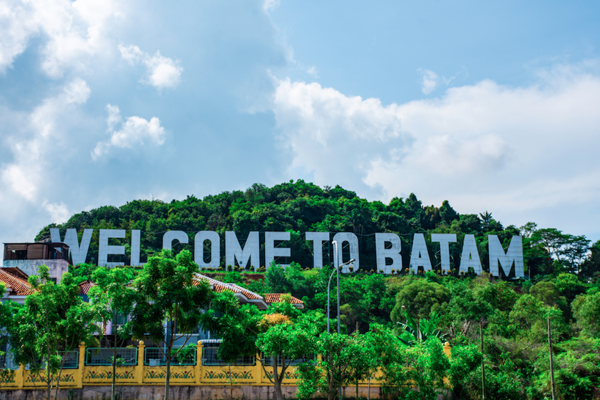 Monumen Welcome to Batam