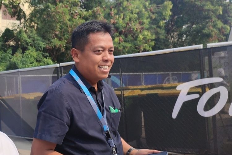Sekretaris Daerah (Sekda) DKI Jakarta Joko Agus Setyono turut menonton Formula E Jakarta di Ancol, Jakarta Utara, Minggu (4/5/2023) siang. 