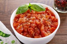 Resep Tomato Concasse, Tomat Segar Tanpa Biji dan Kulit di MasterChef