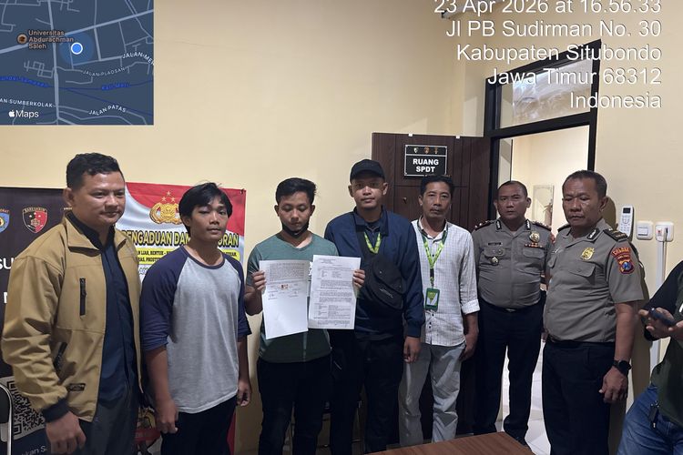 Gara-gara Salah Paham, Oknum Polisi di Situbondo Pukul Ojol, Berakhir Damai tetapi Propam Tetap Bertindak