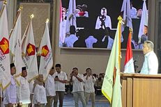 Survei Poltracking: Elektabilitas Gerindra 23,2 Persen Ungguli Parpol Lain