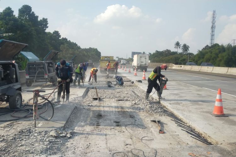 Perbaikan dan pemeliharaan ruas Tol Jagorawi kembali dilakukan mulai Senin (22/8/2022)