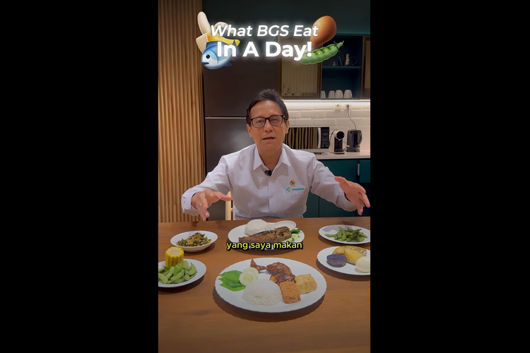 Menkes Bagikan Menu Makan Sehat Harian yang Dikonsumsinya, Lauk Apa Saja?