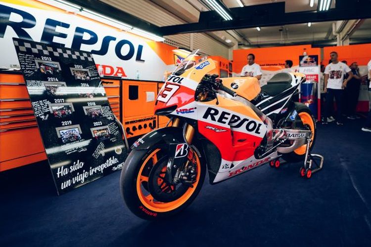 Perpisahan Marc Marquez dengan Repsol Honda