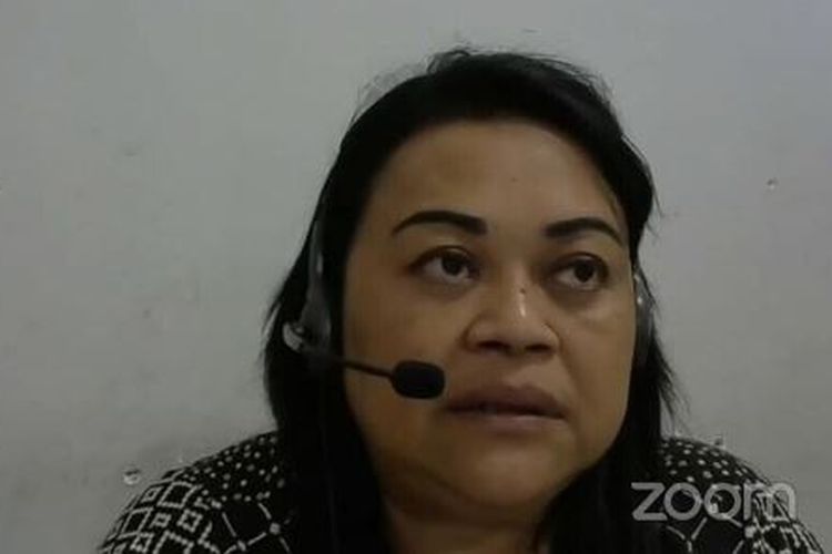 Terpidana hukuman mati dalam kasus narkotika, Merry Utami, berbicara dalam Diskusi Publik Hari Antihukuman Mati dan Hari Kesehatan Jiwa yang diselenggarakan Lembaga Bantuan Hukum (LBH) Masyarakat, 9 Oktober 2020. Video merupakan dokumentasi dari LBH Masyarakat.