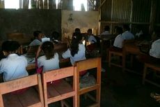 Ironi Pendidikan di Flores, 9 Tahun Siswa SD Belajar di Bangunan Darurat yang Reyot