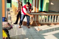 Tak Pakai Masker, Wabup Lampung Tengah Dihukum Bersihkan Toilet, Sapu Jalan, dan Ngepel