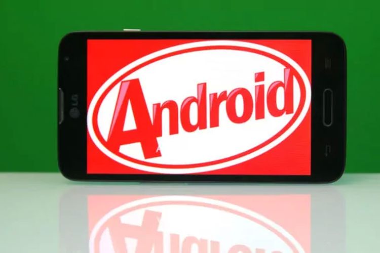 Ilustrasi Android 4.4 KitKat.