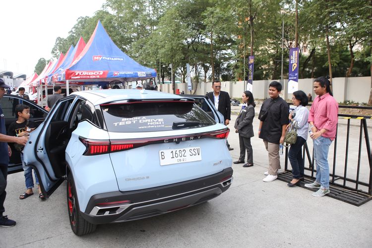 Chery Omoda 5 jadi mobil paling banyak dicoba oleh pengunjung GIIAS 2023