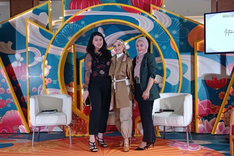 Konferensi Pers Irresistible Bazaar di Lippo Mall Puri, Jakarta