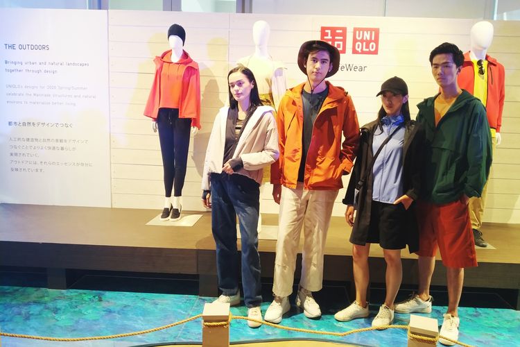 Koleksi UNIQLO Spring/Summer 2020, yang hadir dalam tiga kategori, yaitu Outdoors, Work & Craft, dan Art & Design. 