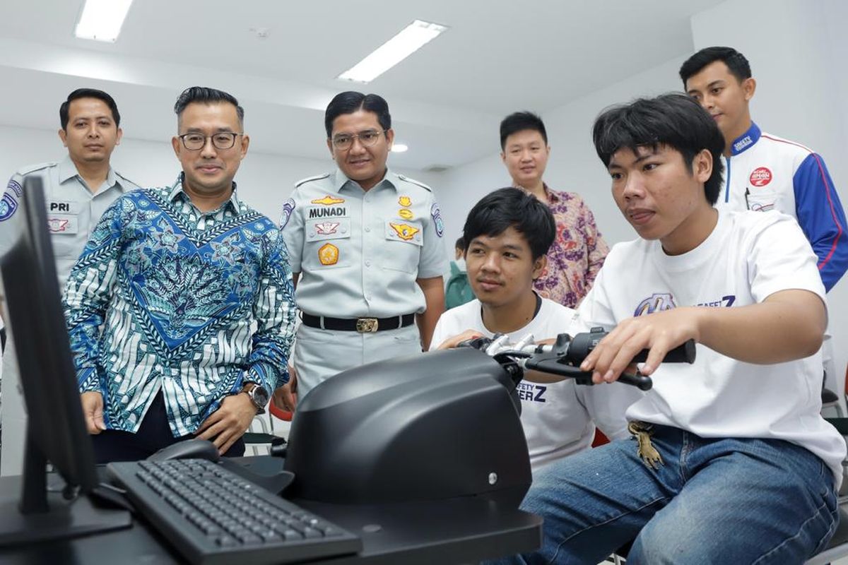 Jasa Raharja dan AHM mengembangkan program keselamatan berkendara, khususnya bagi pesepeda motor.