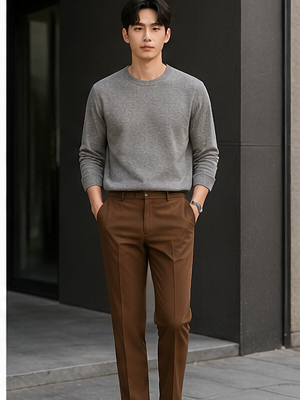 Celana coklat cocok dipadukan dengan warna apa? Simak 10 kombinasi terbaik untuk tampilan stylish di berbagai suasana.