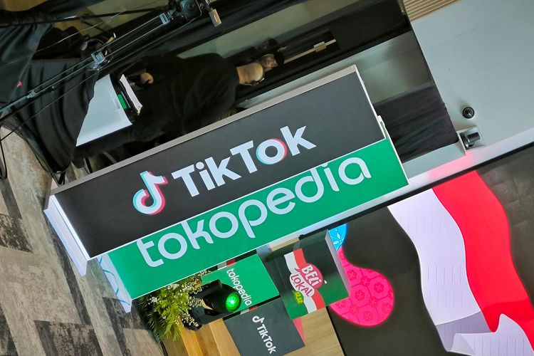 Ilustrasi TikTok-Tokopedia.