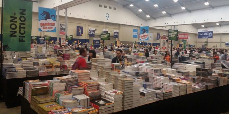 Pameran buku Big Bad Wolf 2018 di ICE, BSD