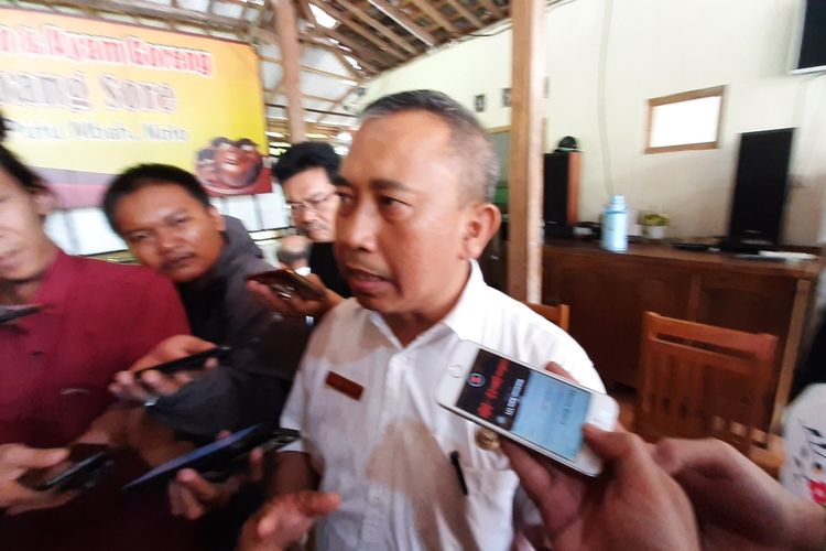 Kabid Pencegahan dan pengendalian Penyakit Dinas Kesehatan Gunungkidul, Sumitro Rabu (16/1/2020)