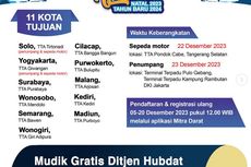 Kemenhub Buka Mudik Gratis Nataru 2023, Ini Syarat dan Cara Daftarnya