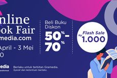 Online Book Fair Gramedia.com, Buku Mulai Rp1.000 hingga Diskon 70 Persen