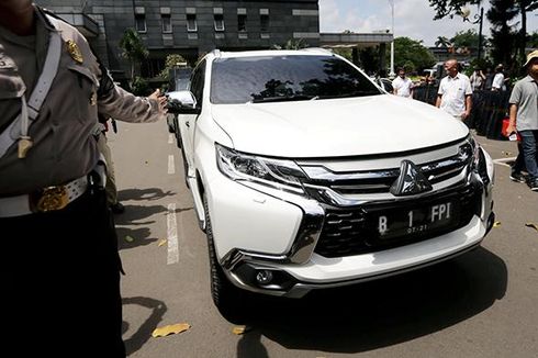 Naik Pajero B 1 FPI, Rizieq Tiba di Mapolda Metro Jaya