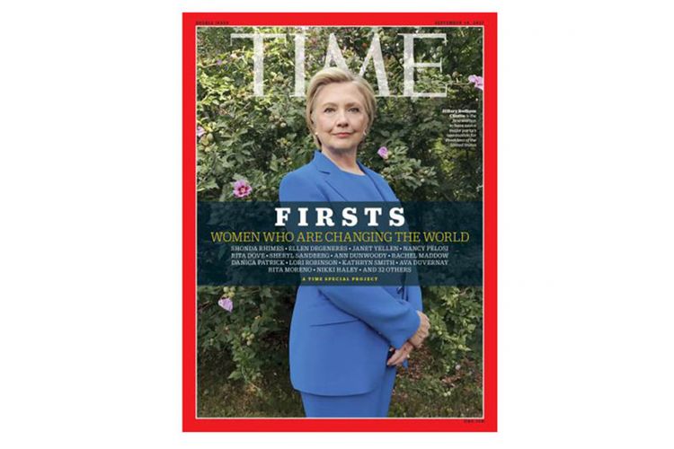 Cover majalah Time dijepret menggunakan iPhone