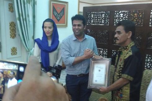 Komunitas Rohingnya Internasional Beri Penghargaan untuk Bupati Aceh Utara