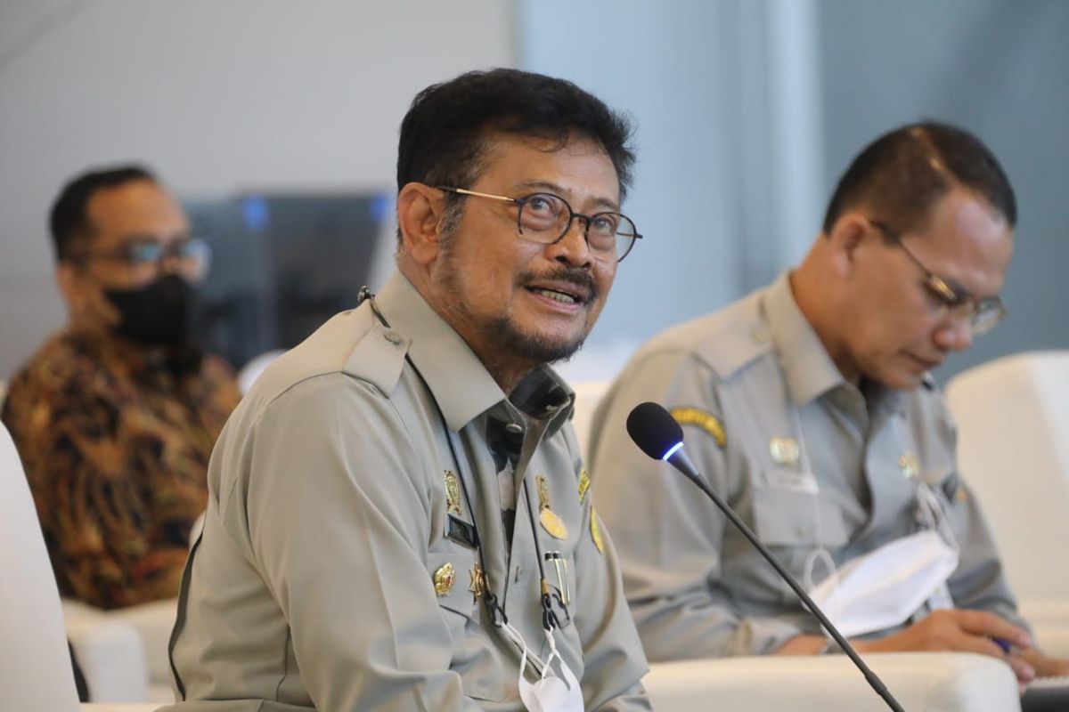 Mentari Pertanian (Mentan) Syahrul Yasin Limpo (Mentan SYL).