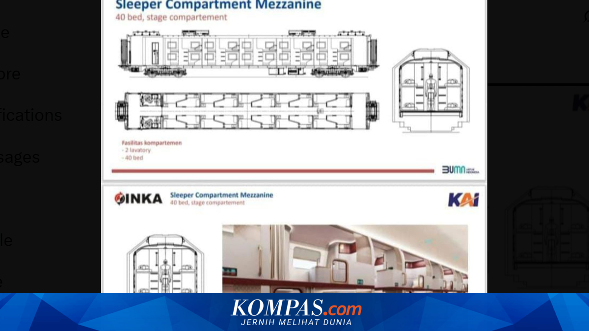 Desain Bocor, Benarkah PT KAI Bakal Membuat Kereta Api Sleeper?