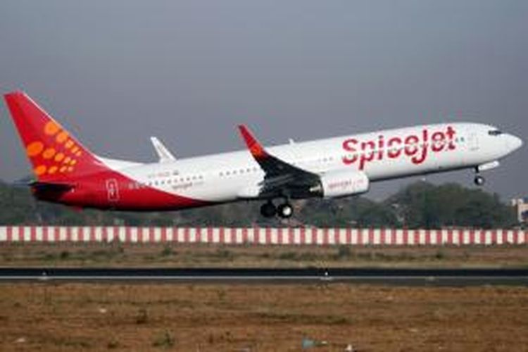 Maskapai penerbangan SpiceJet India.