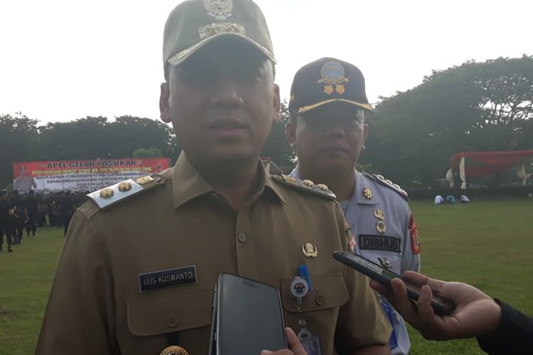 Wakil Wali Kota Jakarta Timur Uus Kuswanto di Lapangan Museum Purna Bhakti Pertiwi, Selasa (28/5/2019).