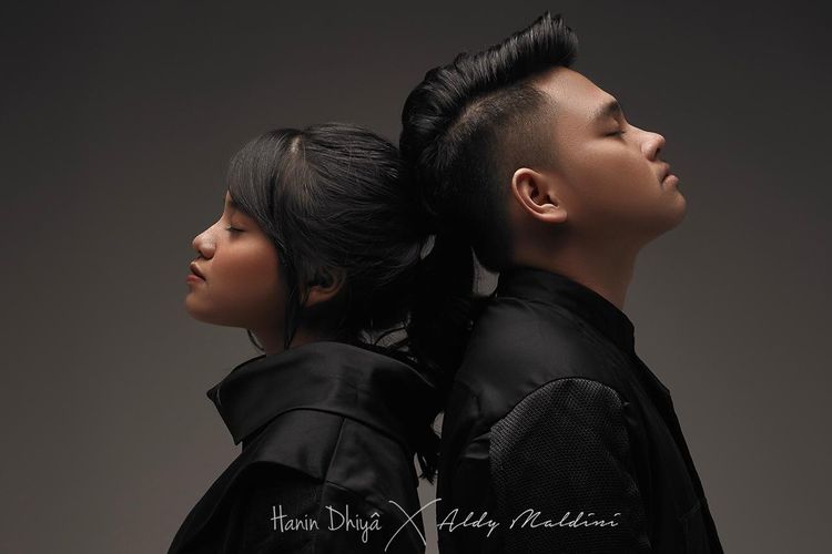 Hanin Dhiya dan Aldy Maldini dok. Universal Music Indonesia 