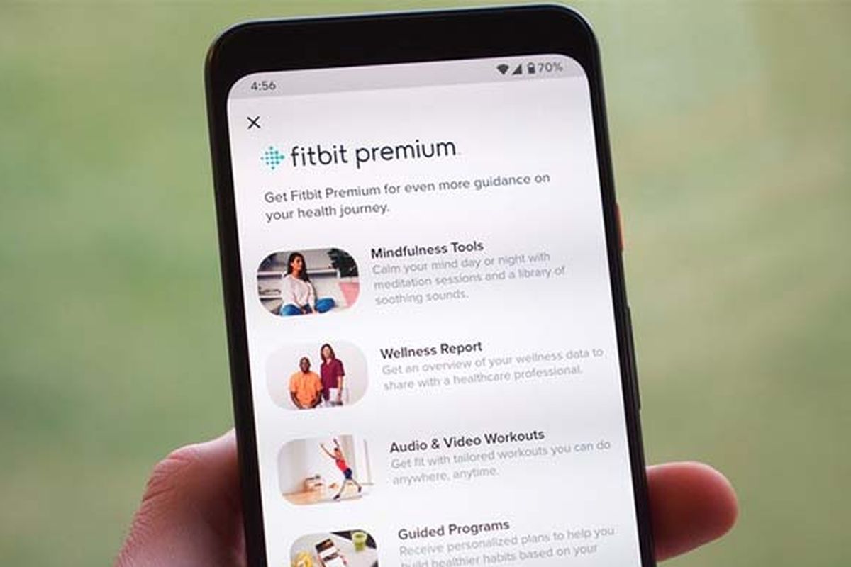 ilustrasi Fitbit Premium