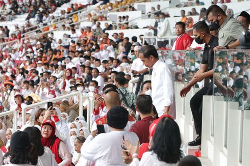 Pertemuan Jokowi dengan Relawan di GBK Dikritik, Istana Buka Suara