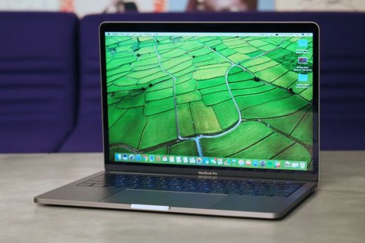 Ilustrasi MacBook Pro.