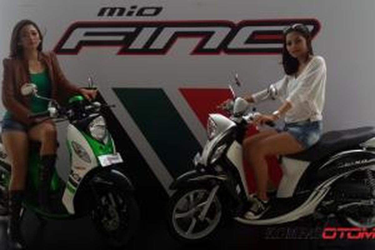 Yamaha New Fino FI resmi diluncurkan di Bali, Sabtu (25/1/2014)