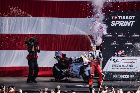 Marc Marquez Raih Podium di Sprint Race MotoGP Amerika 2024