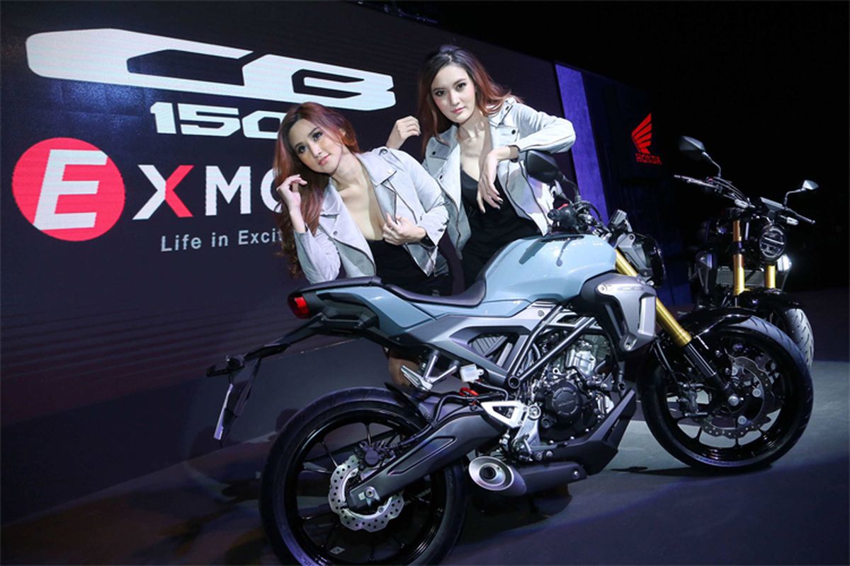 Honda CB150R ExMotion meluncur di Thailand