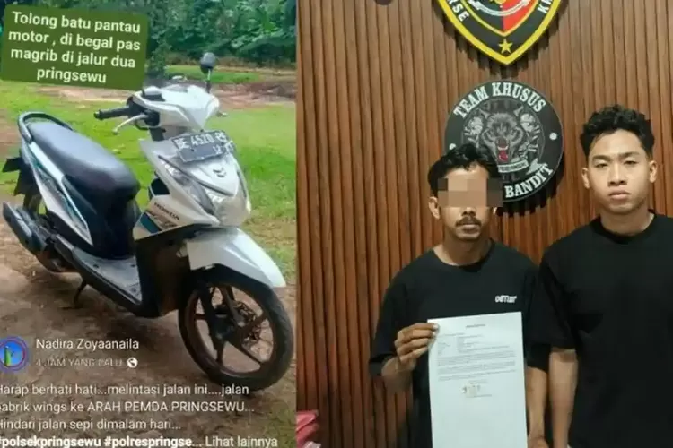 Viral Mengaku Dibegal, Ternyata Pria di Lampung Jual Motor untuk Judol