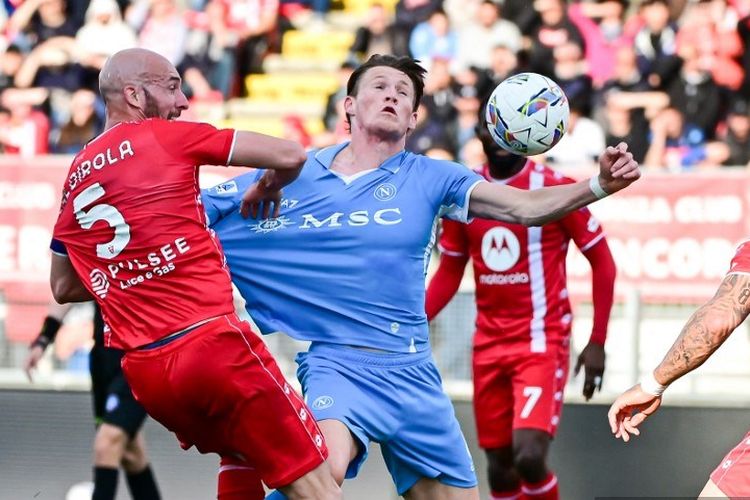 Hasil Monza Vs Napoli 0-1: McTominay Pahlawan Conte, Nesta Merana 