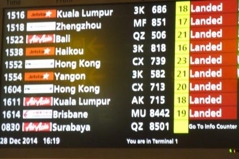 Bandara Changi Berikan Dukungan ke Keluarga Penumpang AirAsia QZ 8501