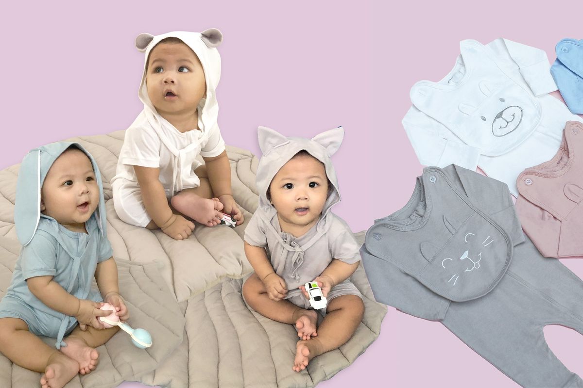 Model baju bayi instan dari Kalale.
