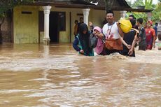 Was-was Kembali Diterjang Banjir, 1.500 Warga Madiun Memilih Mengungsi