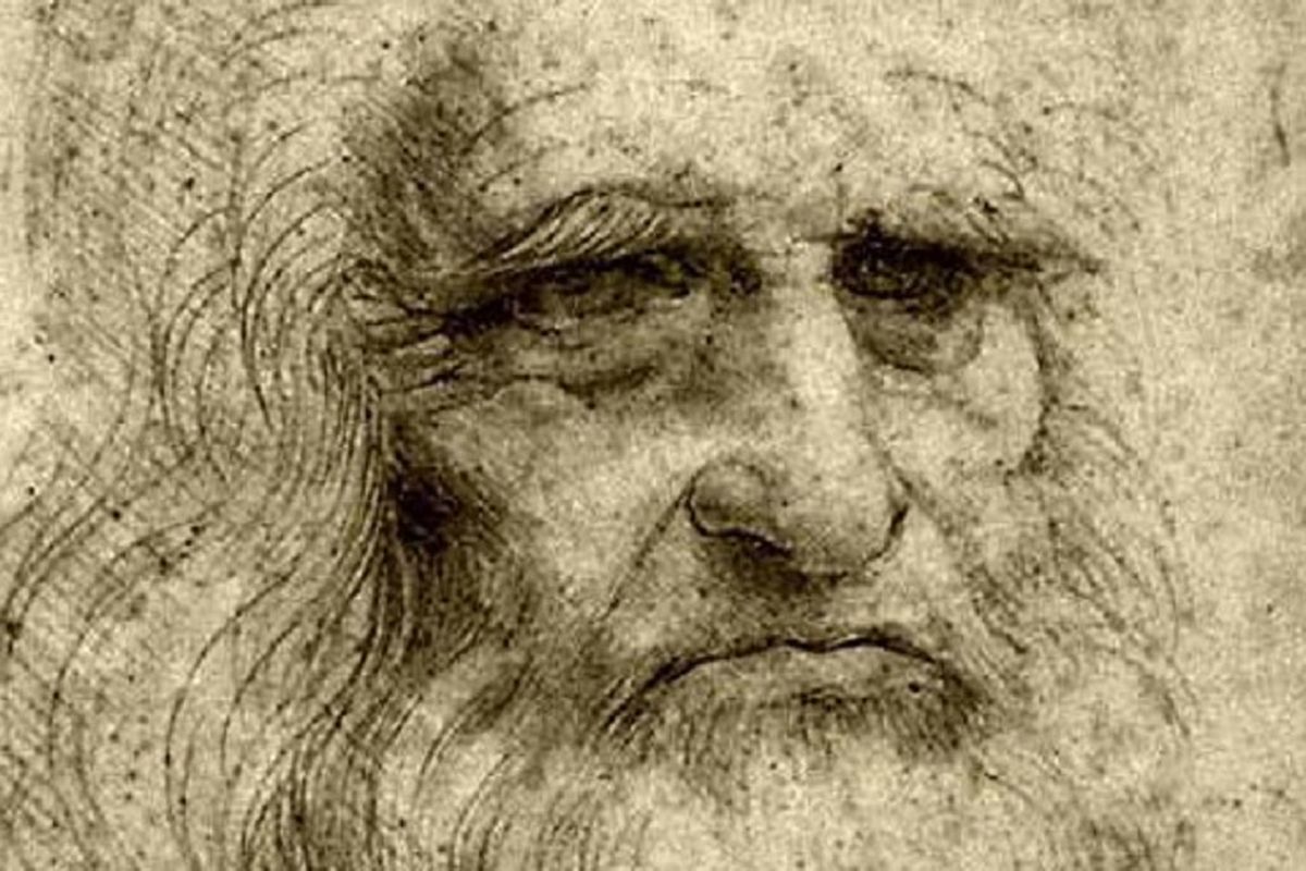 Potret Leonardo Da Vinci